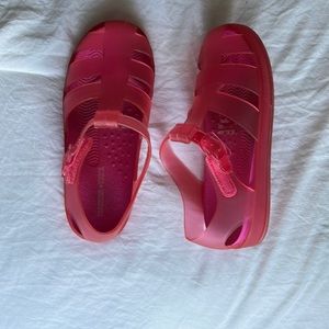 Pink sandals